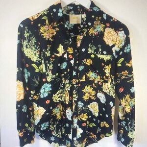 Floral Button-Up Shirt